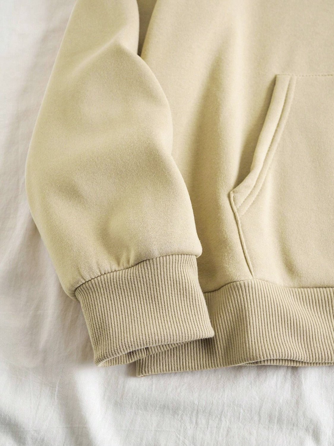 Drawstring Dropped Shoulder Hoodie - Image 17
