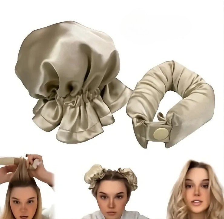 Satin Heatless Curling Buns Set - Image 13