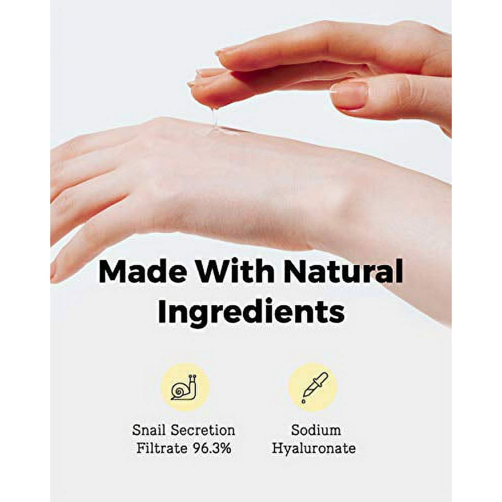 COSRX Snail Mucin 96% Power Repairing Essence 3.38 fl.oz - Image 5