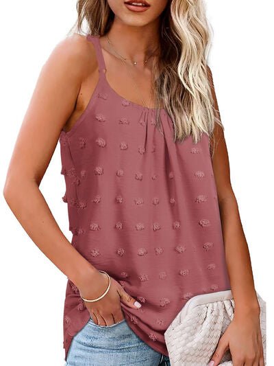 Swiss Dot Scoop Neck Cami - Image 12