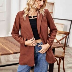 Can't Miss It One-Button Blazer