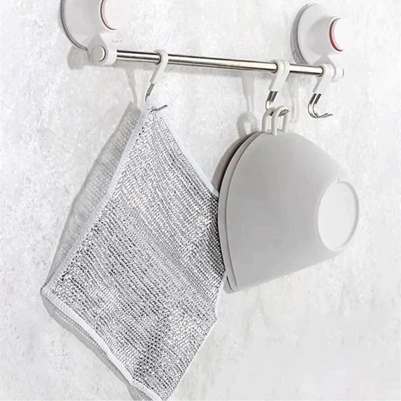 Non-scratch Wire Dishwashing Rags (Set of 10) - Image 3