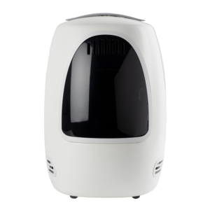 INSTACHEW Petpod Pet Carrier (White & Peach), Built-in Fan, Pet Bag,