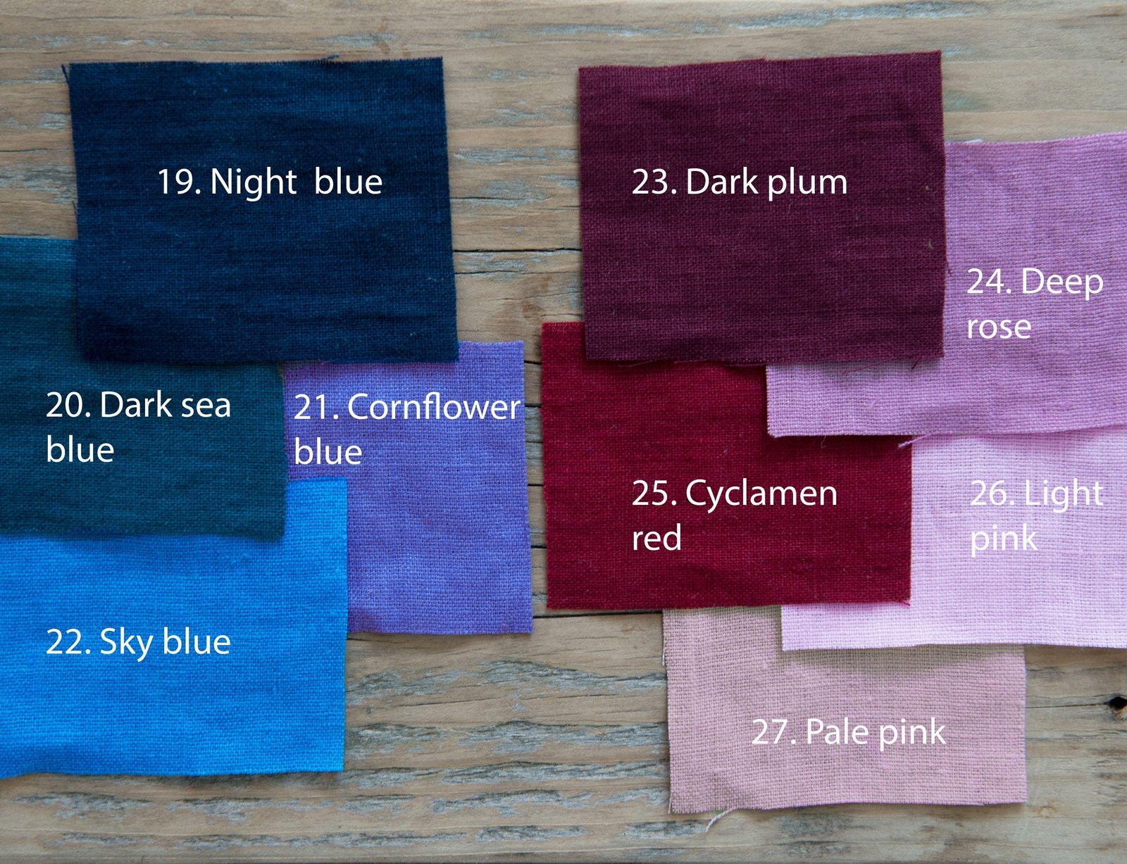 Linen Bedding Set with Ties in Pale Pink - Image 10
