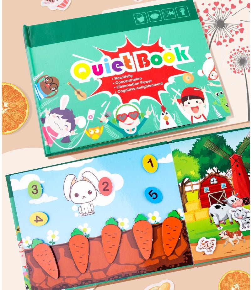 Montessori Quiet Book For Kids - Image 11