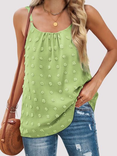 Swiss Dot Scoop Neck Cami - Image 17