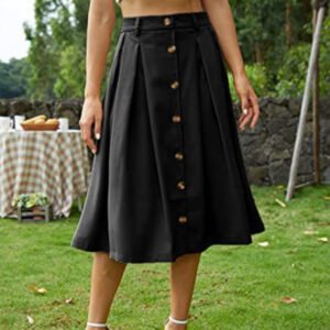 High Waist Midi Skirt