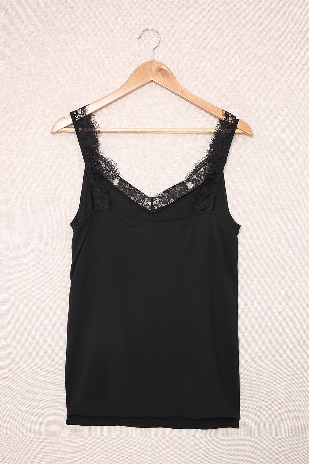 Lace Detail Wide Strap Tank - Image 5