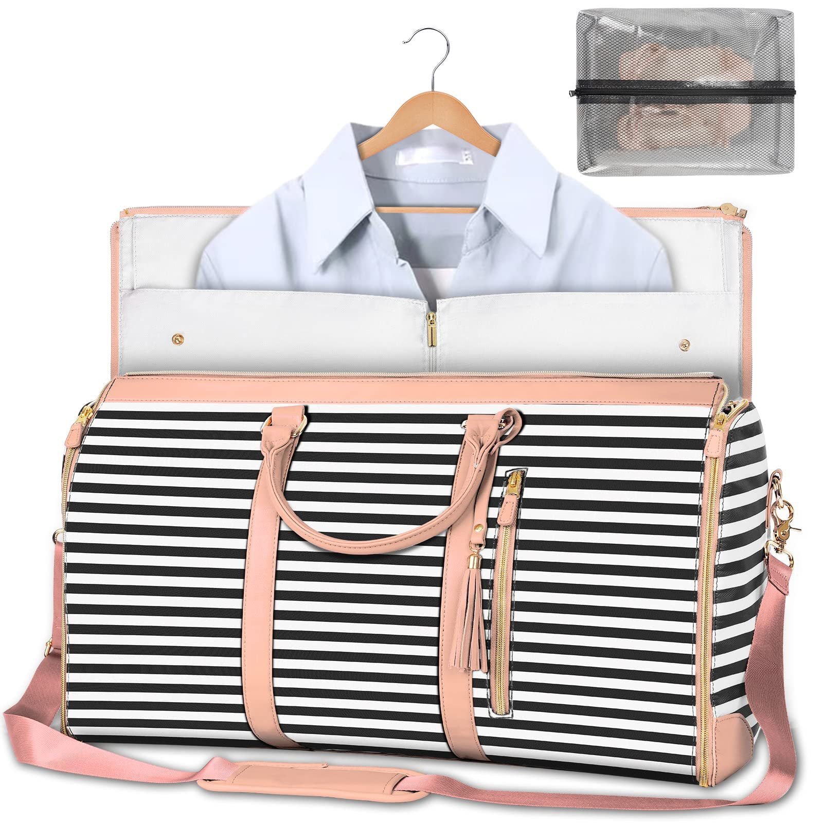 LuxVoyage Convertible Garment Bag - Image 8