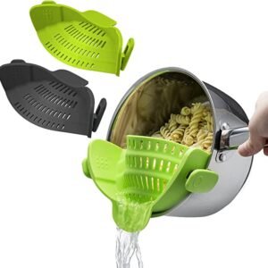 Hands-Free Pan Strainer