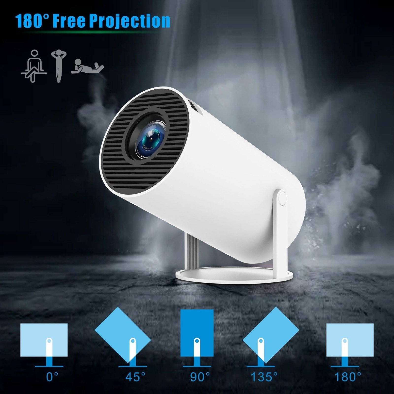 HY300 Pro Portable Projector - Image 4