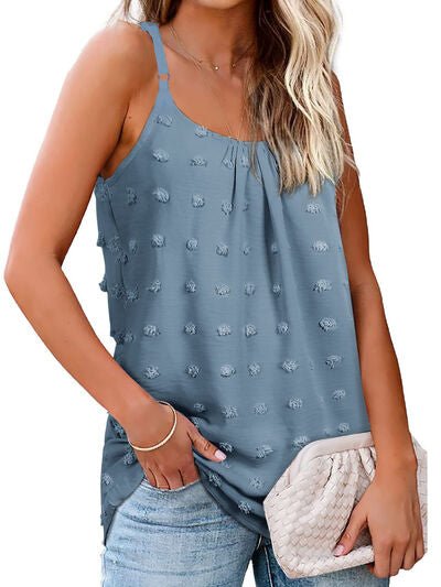 Swiss Dot Scoop Neck Cami - Image 15