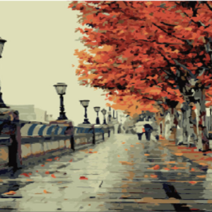 Paint By Numbers Kit - Street