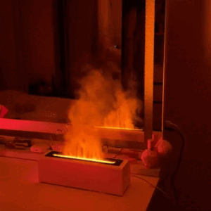 Colorful Flame Diffuser for Ambiance & Aroma
