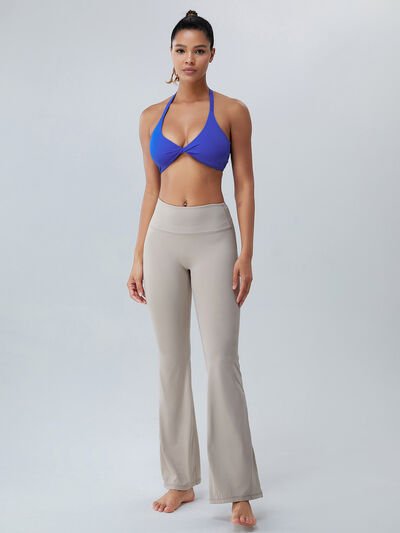 Twisted Halter Neck Active Bra - Image 26