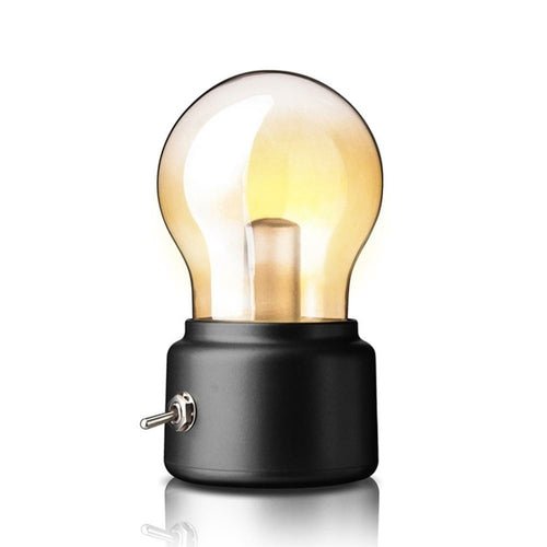 Vintage Lamp LED Night Light Bulb USB Rechargeable Portable - Image 8