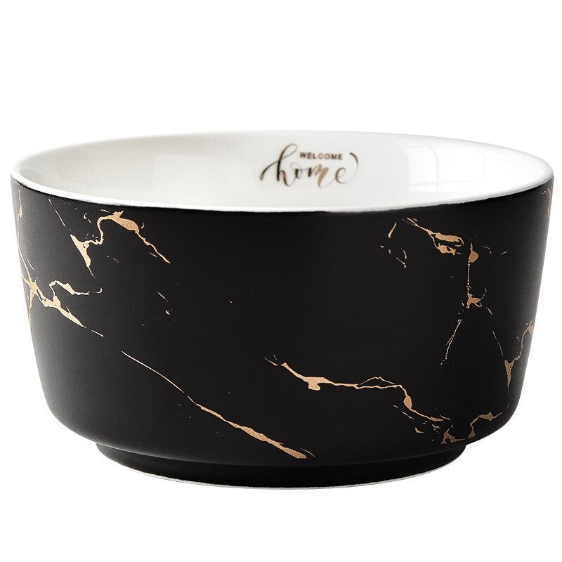 Marble Ceramic Bowl Home Tableware Set Nordic - Image 5
