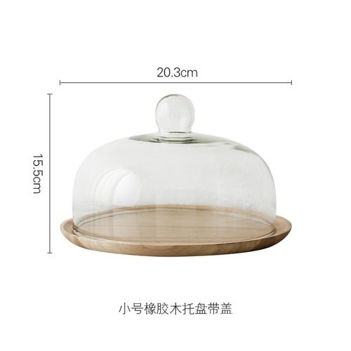 Rustic Wooden Cake Dish - Image 19