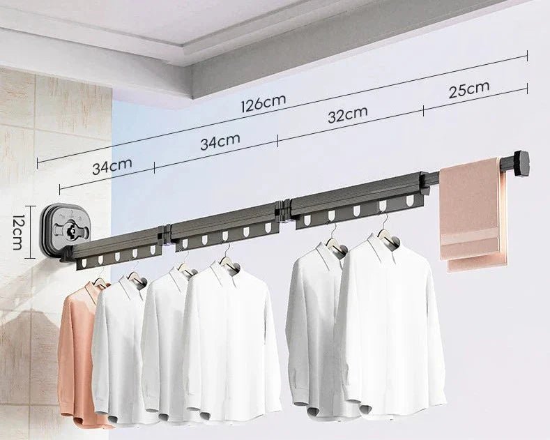 Retractable Clothes Drying Rack - Image 10