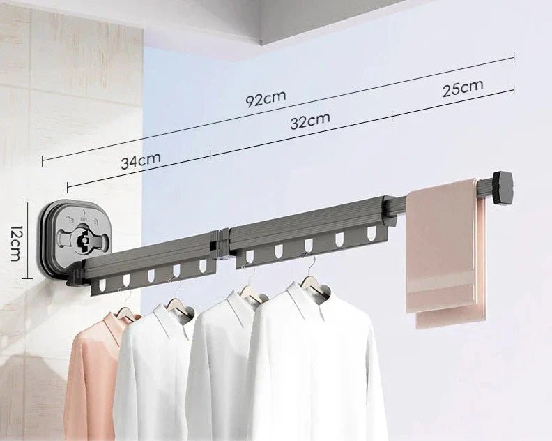 Retractable Clothes Drying Rack - Image 9