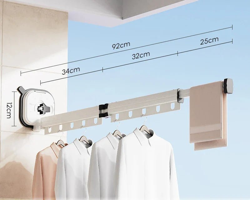 Retractable Clothes Drying Rack - Image 12