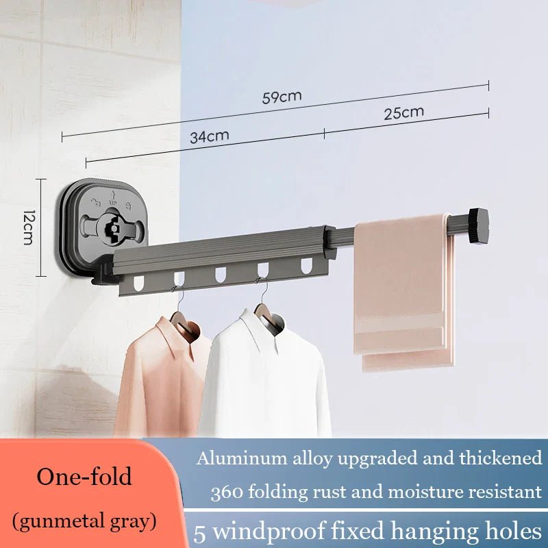 Retractable Clothes Drying Rack - Image 7
