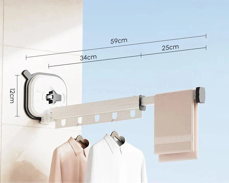 Retractable Clothes Drying Rack - Image 11