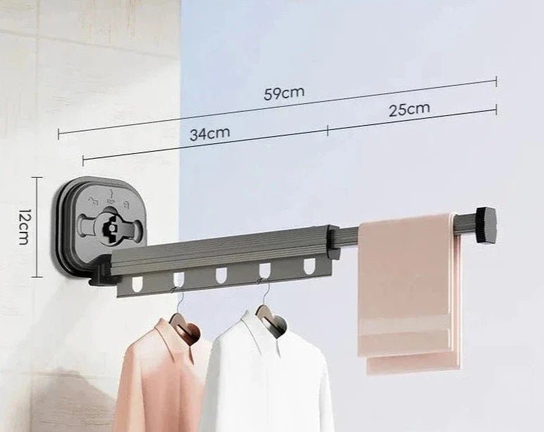 Retractable Clothes Drying Rack - Image 8