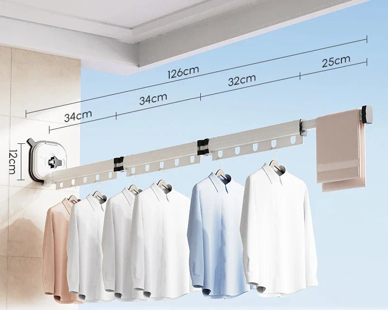 Retractable Clothes Drying Rack - Image 13