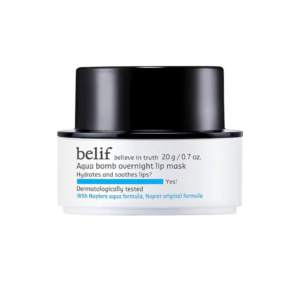 Aqua Bomb Overnight Lip Mask with Shea Butter
