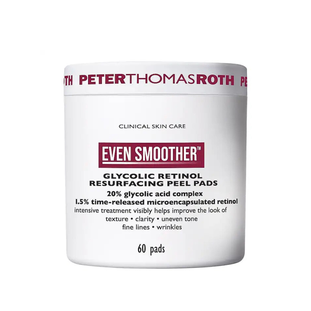Peter Thomas Roth Even Smoother™ Glycolic Retinol Resurfacing Peel Pads