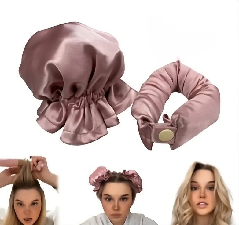 Satin Heatless Curling Buns Set - Image 11