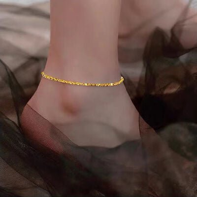 Minimalist Stainless Steel Anklet - Image 8