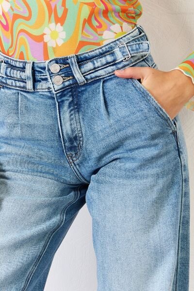Kancan High Waist Wide Leg Jeans - Image 5