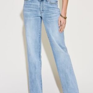 Judy Blue Full Size V Front Waistband Straight Jeans