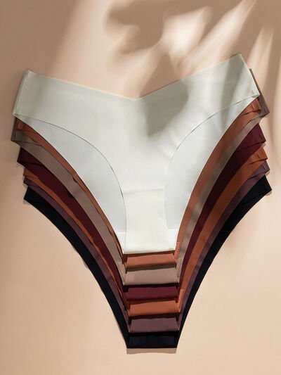 5-Piece Low Waist Seamless Panties - Image 26