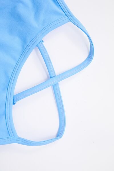 Crisscross Spaghetti Strap Active Cami - Image 29