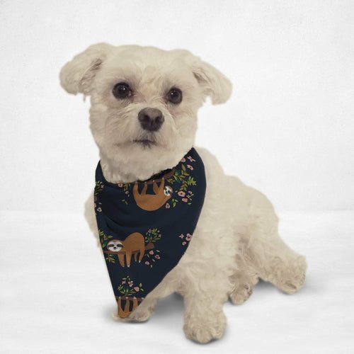 Silly Sloth Cat & Dog Bandana - Image 3