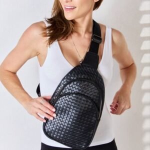 Zenana Weaved Sling Bag