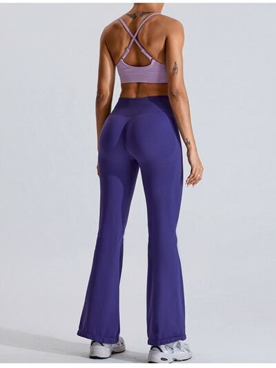 High Waist Bootcut Active Pants - Image 6