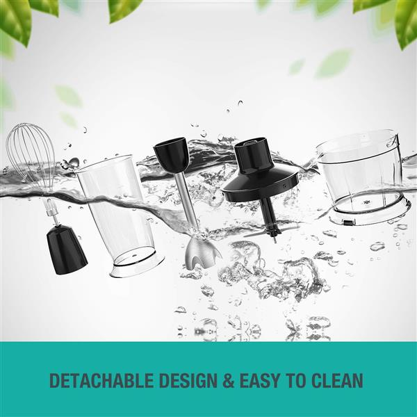800W 4 in 1 Immersion Hand Stick Electric Blender Mixer - Image 5