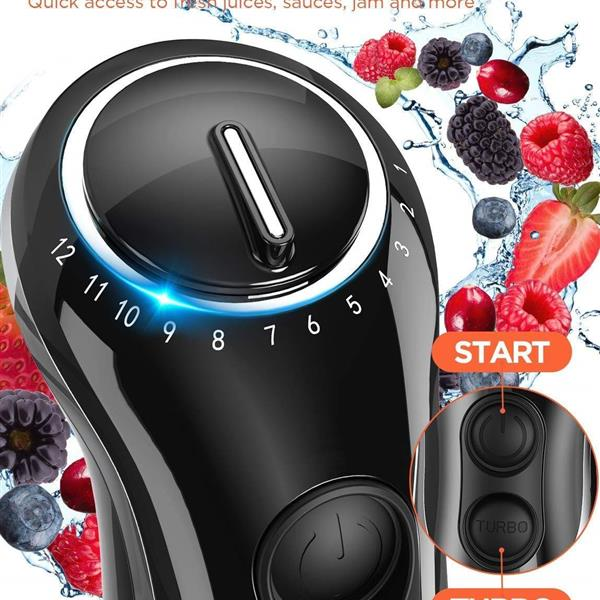 800W 4 in 1 Immersion Hand Stick Electric Blender Mixer - Image 4
