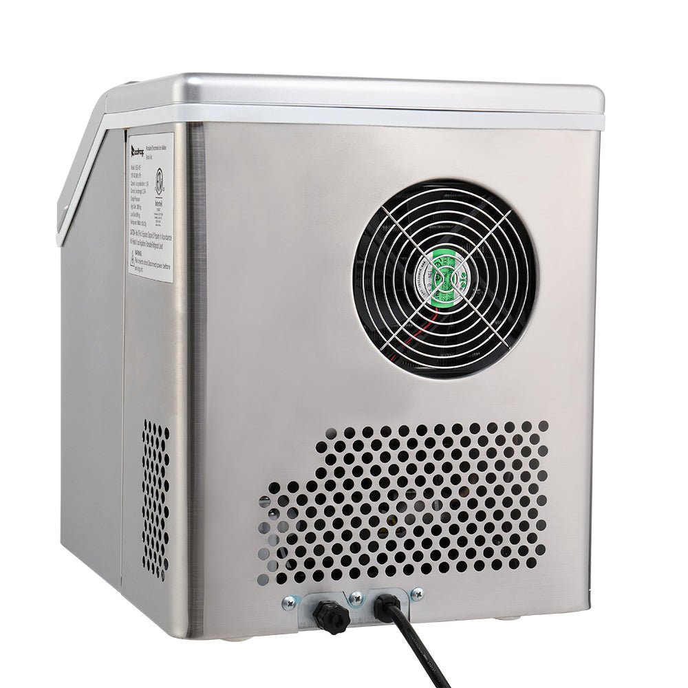 120W/40Lbs/115V/60Hz Stainless Steel Ice Maker - Image 6
