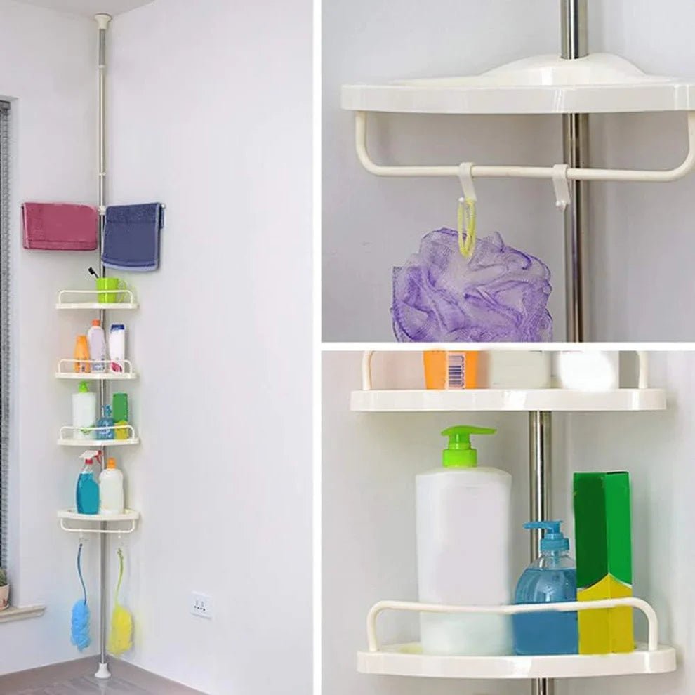 Telescopic Bathroom Storage Rack - Image 5