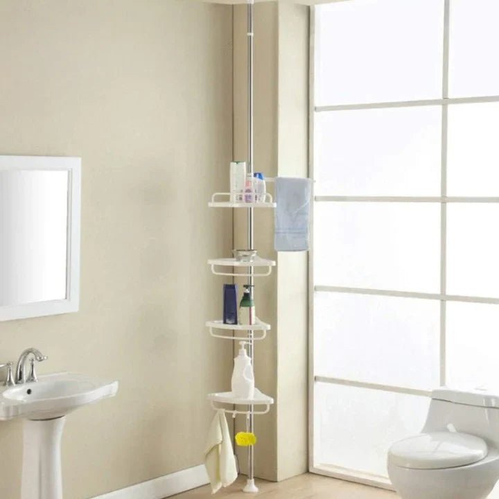 Telescopic Bathroom Storage Rack - Image 3