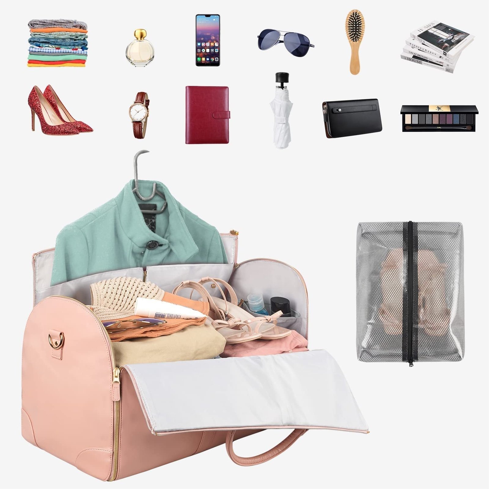 LuxVoyage Convertible Garment Bag - Image 3
