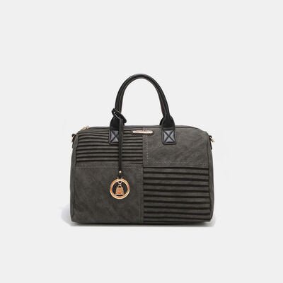 Nicole Lee USA Scallop Stitched Boston Bag - Image 13
