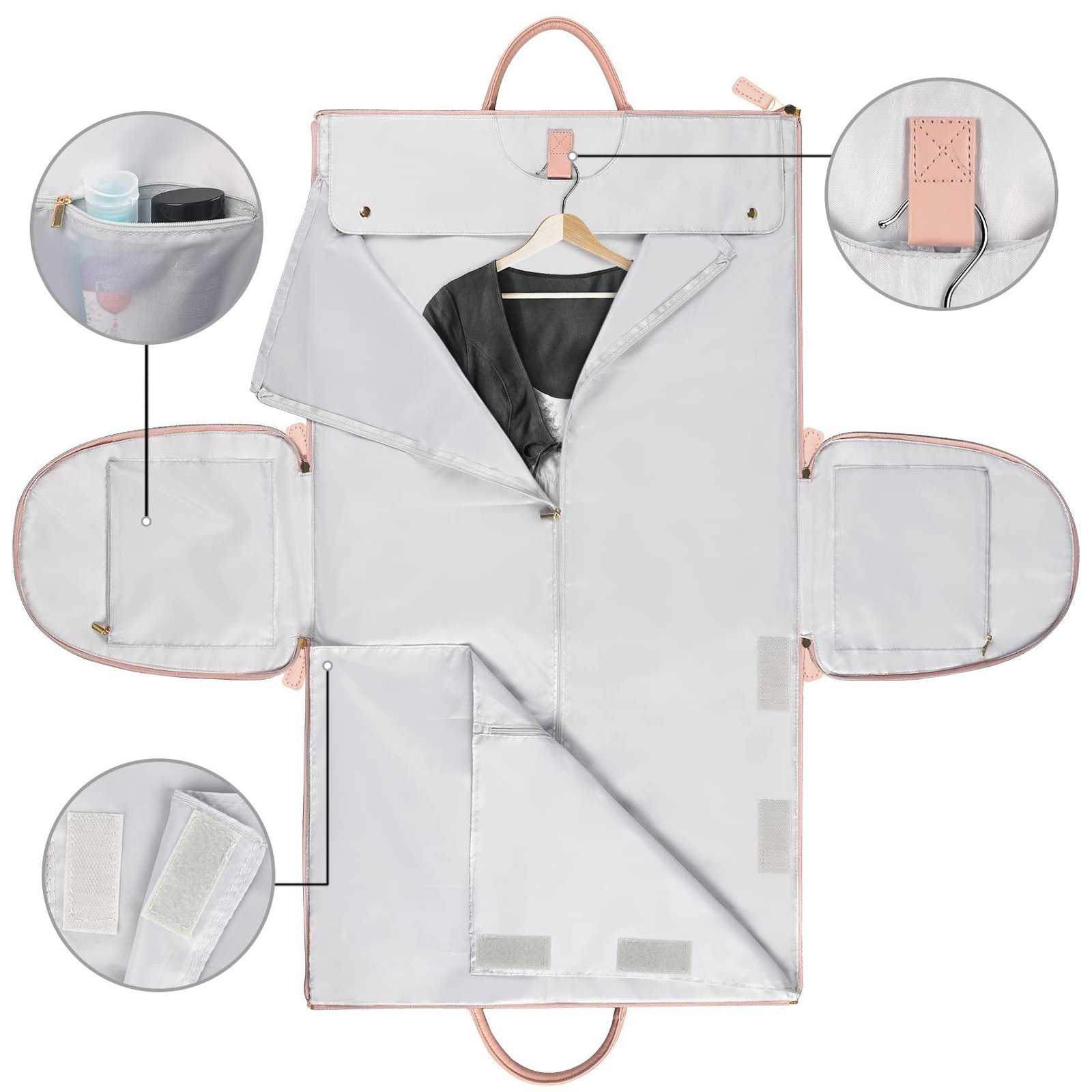 LuxVoyage Convertible Garment Bag - Image 4