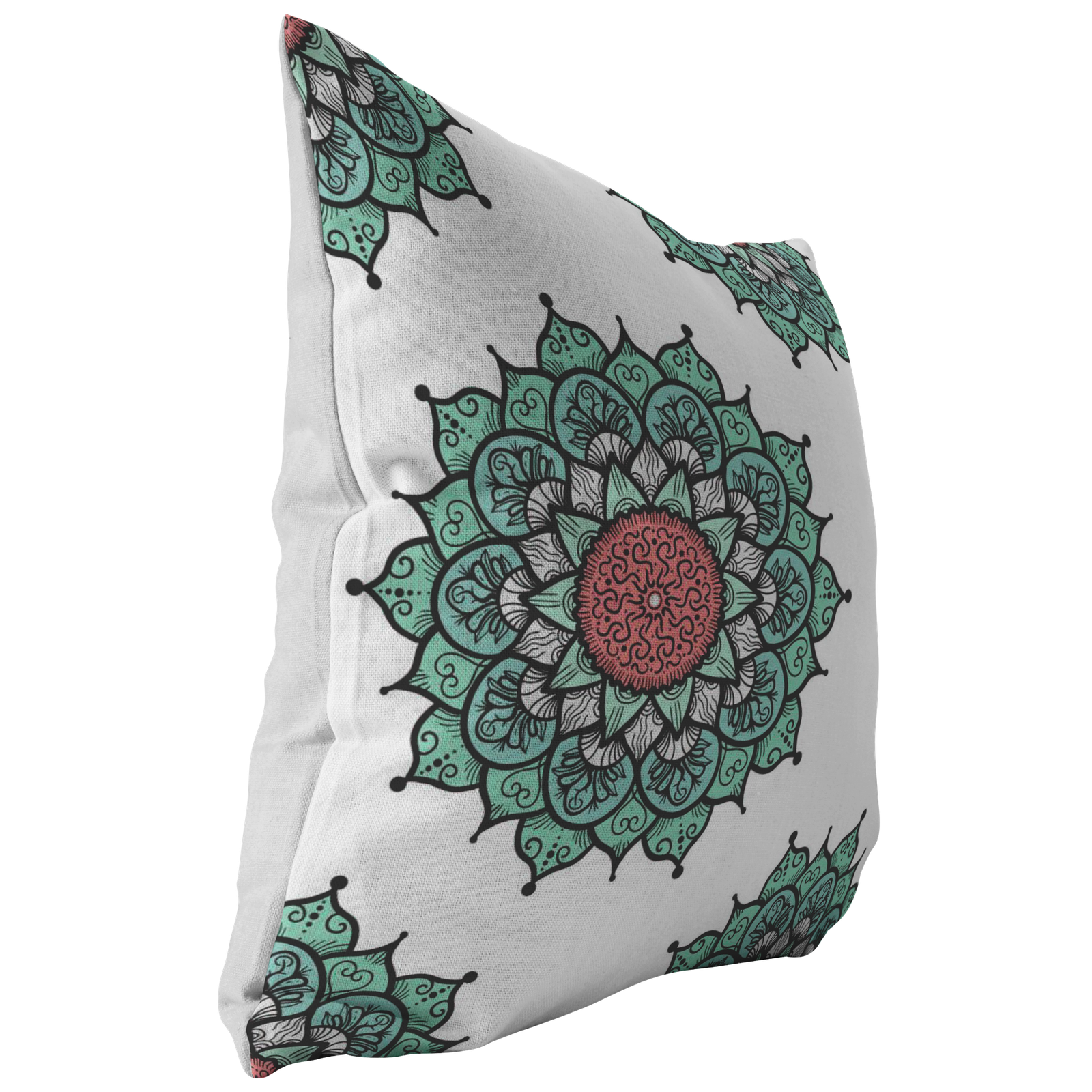 Moroccan Style Mandala Pillow - Image 4