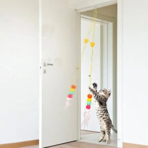 Adjustable Hanging Bugs Self-Entertainment Cat Toys